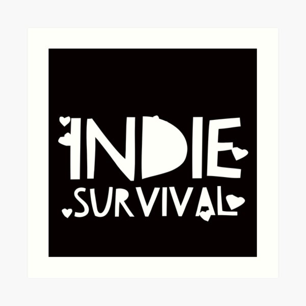 INDIE SURVIVAL COLLECTION Art Print