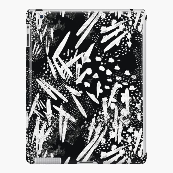 Seed pattern black iPad Snap Case