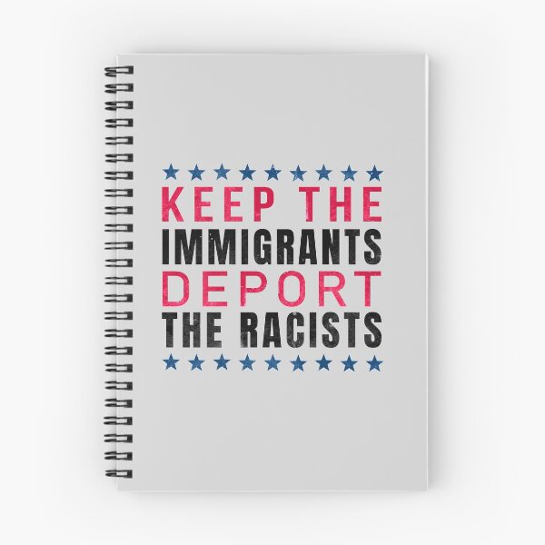 Item preview, Keep the Immigrants Deport the Racists designed and sold by GranadaStore.