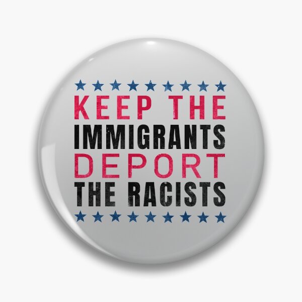 Item preview, Keep the Immigrants Deport the Racists designed and sold by GranadaStore.