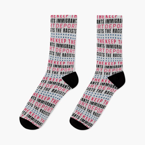Item preview, Keep the Immigrants Deport the Racists designed and sold by GranadaStore.