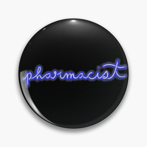 Item preview, Pharmacist Neon Sign Blue designed and sold by Pharmacied.