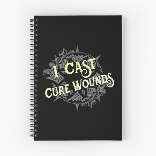 Item preview, I Cast... Cure Wounds designed and sold by DoodleDashCollective.
