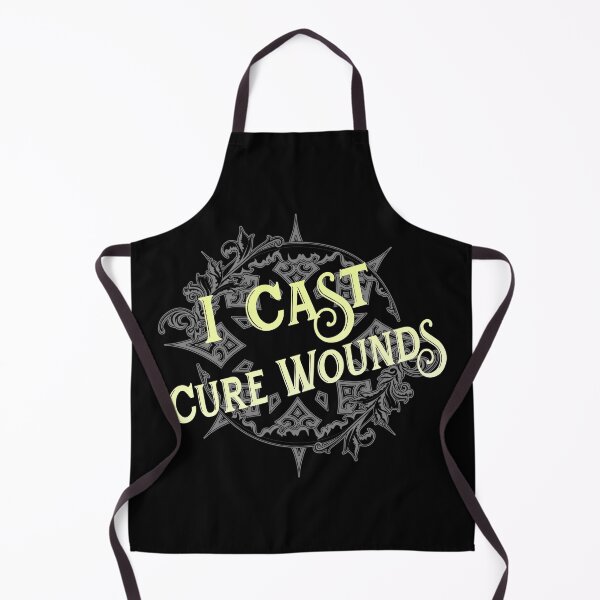 Item preview, I Cast... Cure Wounds designed and sold by DoodleDashCollective.
