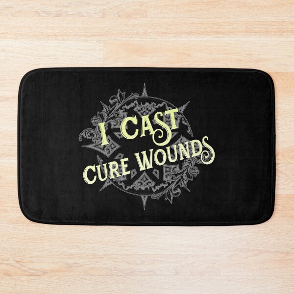 Item preview, I Cast... Cure Wounds designed and sold by DoodleDashCollective.