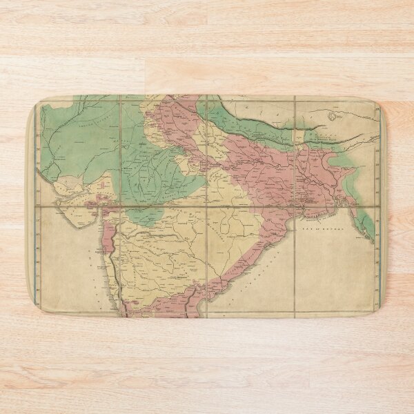 Item preview, Map of India (1818) designed and sold by allhistory.