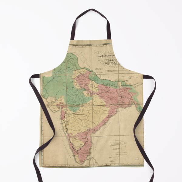 Item preview, Map of India (1818) designed and sold by allhistory.