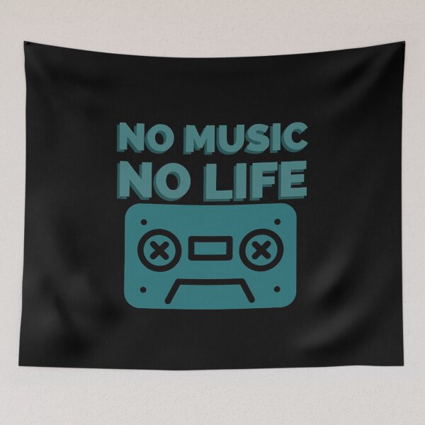 Item preview, No Music No Life designed and sold by GlobalWardrobe.