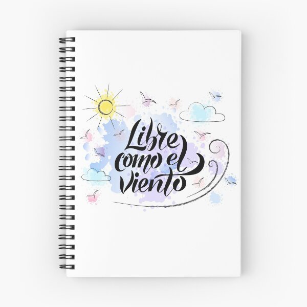 Item preview, Libre como el viento (en español) designed and sold by firmine417.