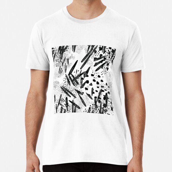 Seed pattern white Premium T-Shirt