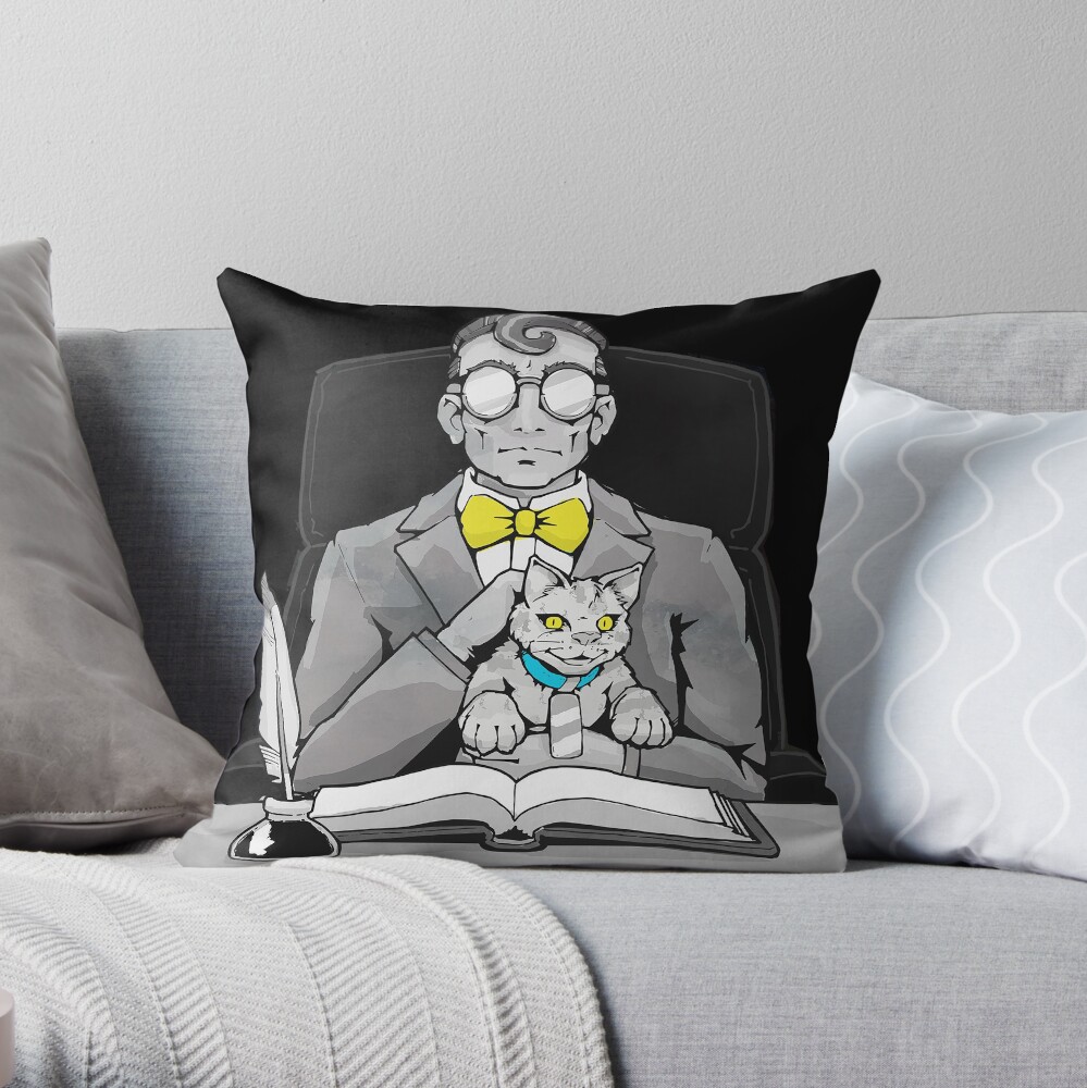 Meet your Fate (Death and Taxes) Throw Pillow