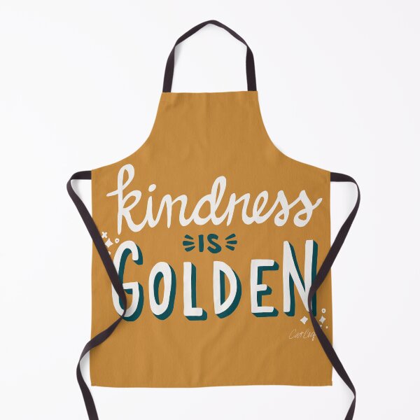 Item preview, Kindness is Golden – Ochre designed and sold by Cat Coquillette.