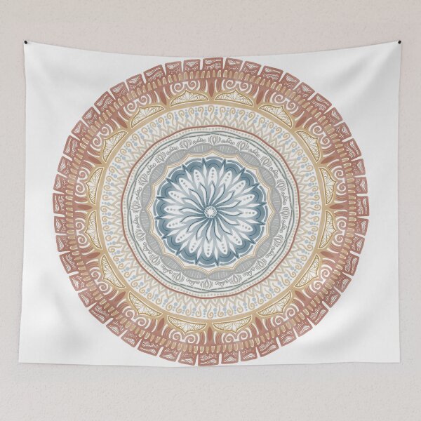 Item preview, Clay & Sky Mandala designed and sold by joyfuldots.