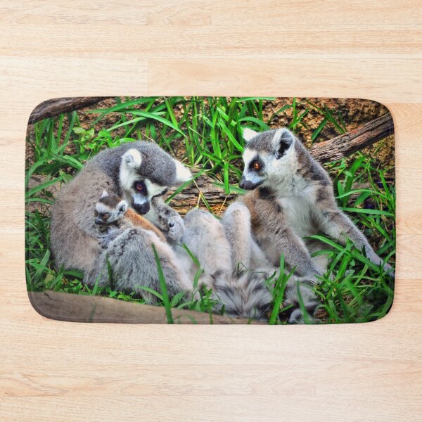 Item preview, Ring-tailed Lemur Family  designed and sold by Savannah Gibbs.