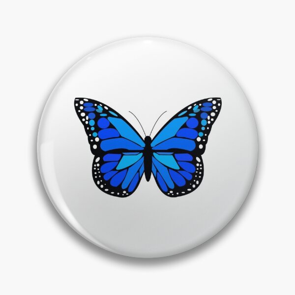 Artikelvorschau, Blauer Schmetterling entworfen und verkauft von michelledakis.