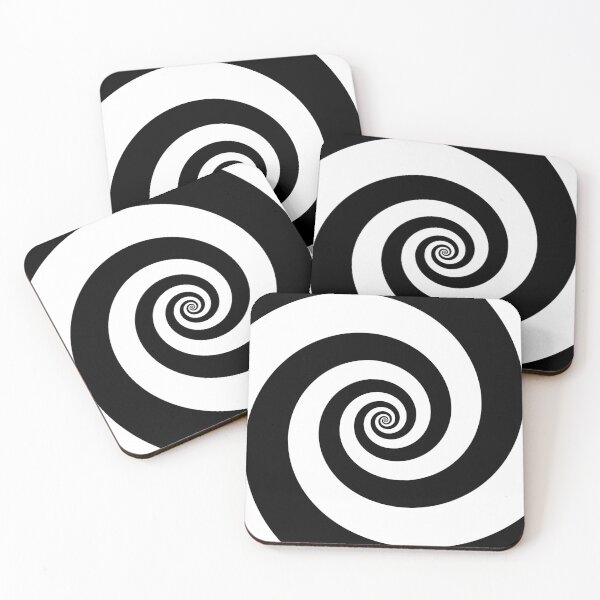 Item preview, Splitting Headache Spiral (Black and White) designed and sold by avperth.