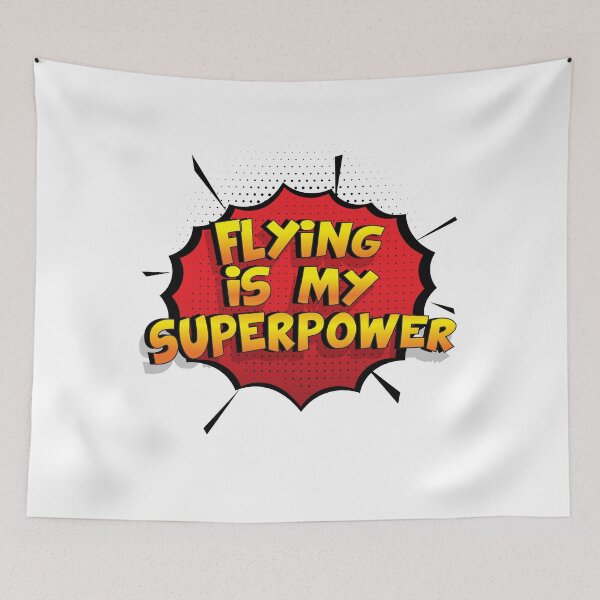 Item preview, Flying is my Superpower Funny Design Flying Gift designed and sold by Custom365.