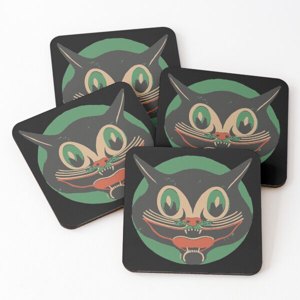 Item preview, Vintage Halloween Black Cat - Scaredy Cat designed and sold by Epitome Girl.