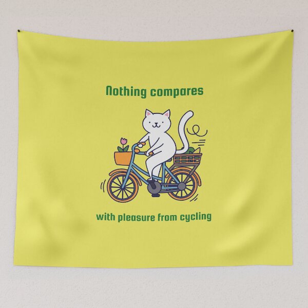 Item preview, Nothing compares with pleasure from cycling. designed and sold by alexandrutarcan.