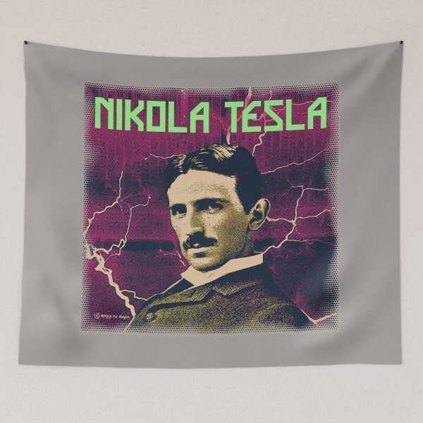 Item preview, Nikola Tesla designed and sold by hazer888.