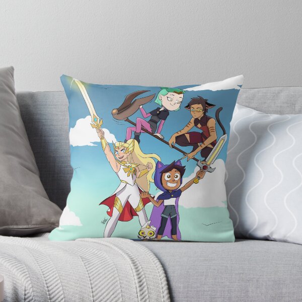 The Owl SheRa Throw Pillow