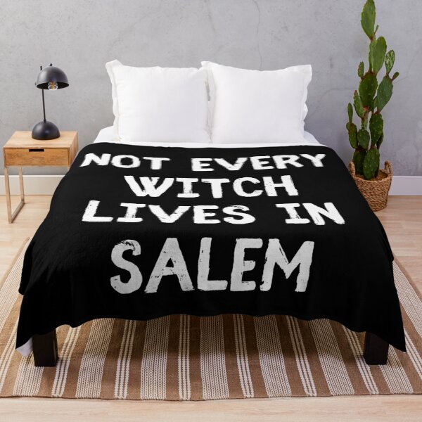 Item preview, Not Every Witch Lives In Salem - Funny Halloween Joke designed and sold by m95sim.