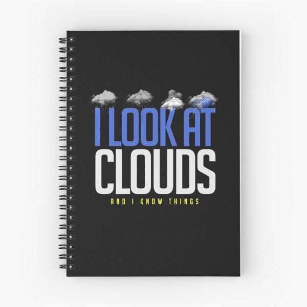 Item preview, Meteorology Expert I Look At Clouds Quote gift designed and sold by GiobertoColl.