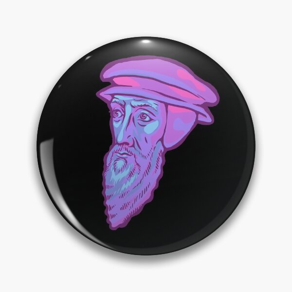 Item preview, John Calvin Vaporwave designed and sold by HalpinDesign.