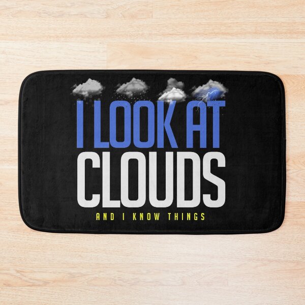 Artikelvorschau, Meteorologie-Experte Ich schaue auf Wolken Zitat Geschenk entworfen und verkauft von GiobertoColl.