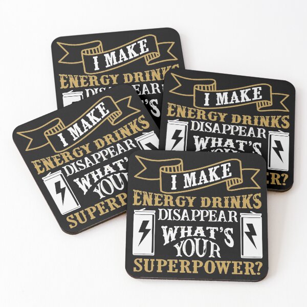 Item preview, I make energy drinks disappear whats your superpower? designed and sold by designdroplet.