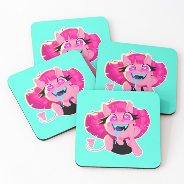 Item preview, Neon Pink Demon Girl designed and sold by sqwidart.