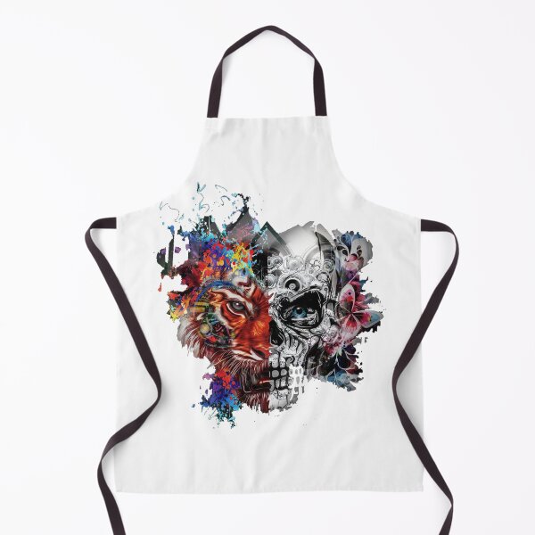 Item preview, tiger, skull, art, animals designed and sold by Viktoriia Trubiichuk.