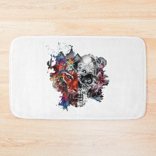 Item preview, tiger, skull, art, animals designed and sold by Viktoriia Trubiichuk.