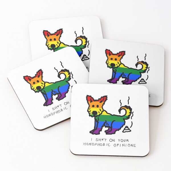 Item preview, I Sh*t On Your Homophobic Opinions designed and sold by HaizyDaizy.
