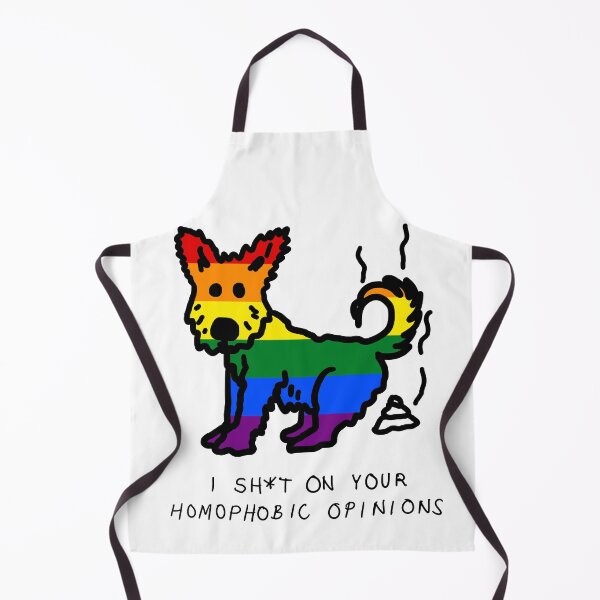 Item preview, I Sh*t On Your Homophobic Opinions designed and sold by HaizyDaizy.