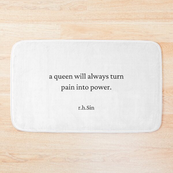 Item preview,  r.h.Sin Poetry Quote- Pain into Power designed and sold by HighSociety00.