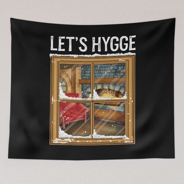 Item preview, Cozy Let's Hygge Danish Scandinavian Gifts Christmas designed and sold by DSWShirts.
