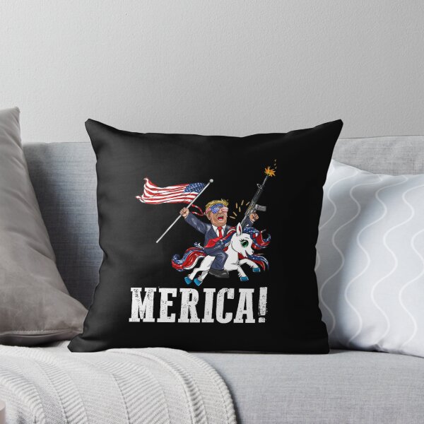 Item preview, Trump 2nd Ammendment Gun Rights American Flag Unicorn Merica designed and sold by BUBLTEES.