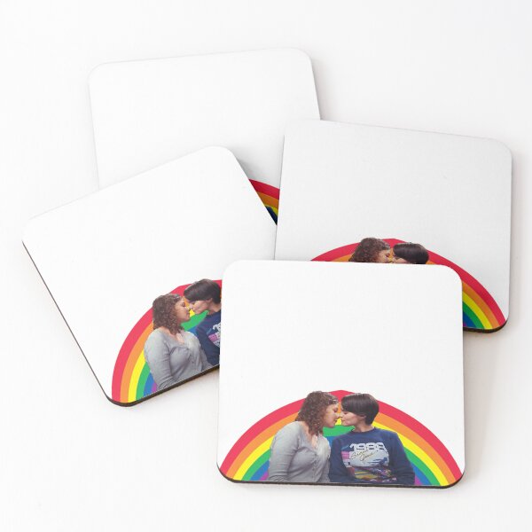 Item preview, Elodie and Jillian Rainbow - Trinkets (white) designed and sold by wearthelgbt.