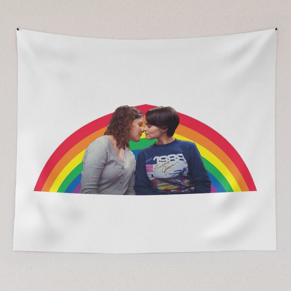 Item preview, Elodie and Jillian Rainbow - Trinkets (white) designed and sold by wearthelgbt.