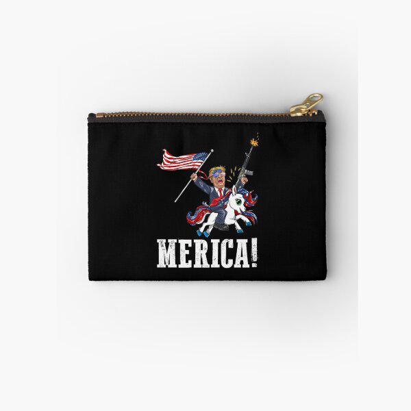 Item preview, Trump 2nd Ammendment Gun Rights American Flag Unicorn Merica designed and sold by BUBLTEES.