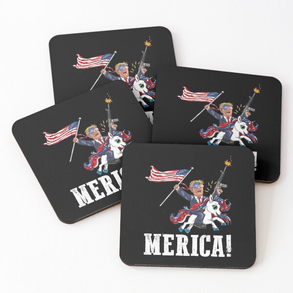 Item preview, Trump 2nd Ammendment Gun Rights American Flag Unicorn Merica designed and sold by BUBLTEES.