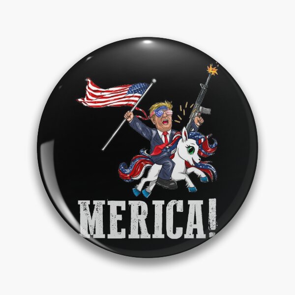 Item preview, Trump 2nd Ammendment Gun Rights American Flag Unicorn Merica designed and sold by BUBLTEES.