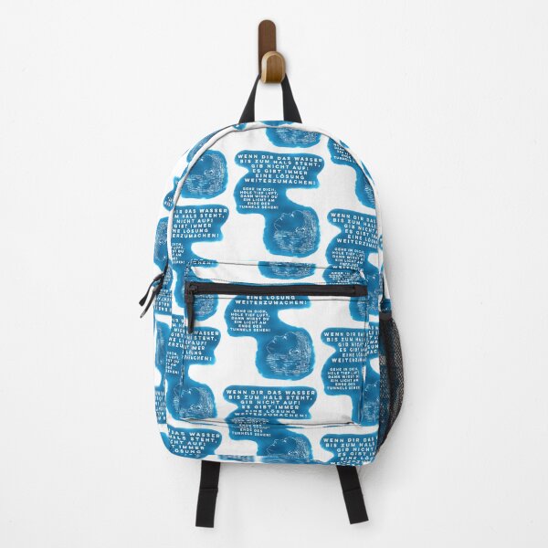 Item preview, When the water is up to your neck, don't give up. designed and sold by Zwuck.