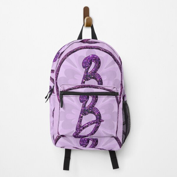 Item preview, Monogram B glittering alphabet in purple - letters designed and sold by GlamourChick.