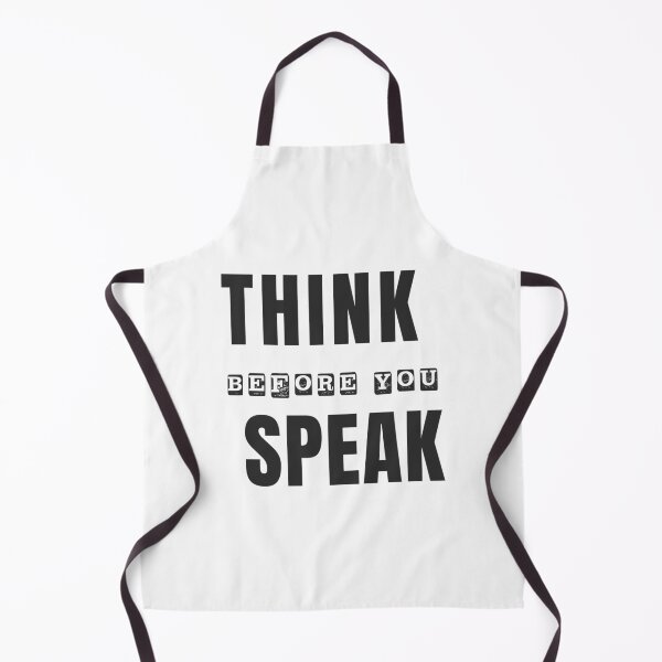 Item preview, Think Before You Speak designed and sold by CreativeEmpires.