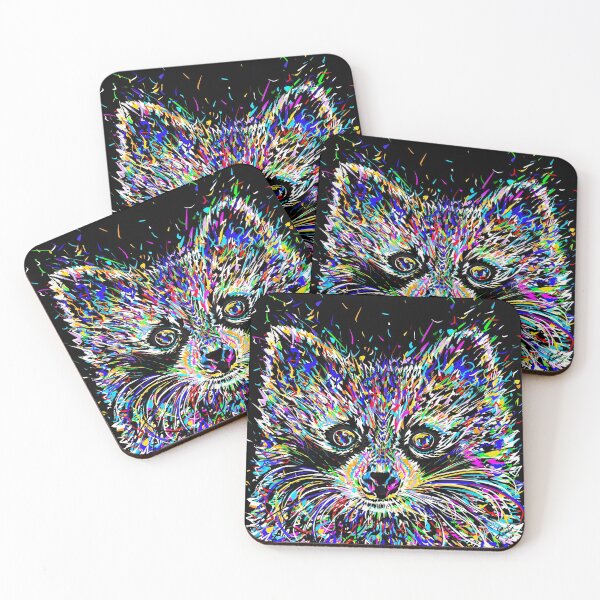 Item preview, RACCOON portrait designed and sold by lautir.