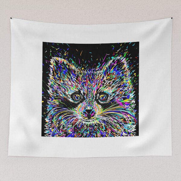 Item preview, RACCOON portrait designed and sold by lautir.