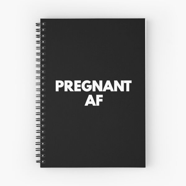Item preview, Pregnant Af designed and sold by mographicdesign.