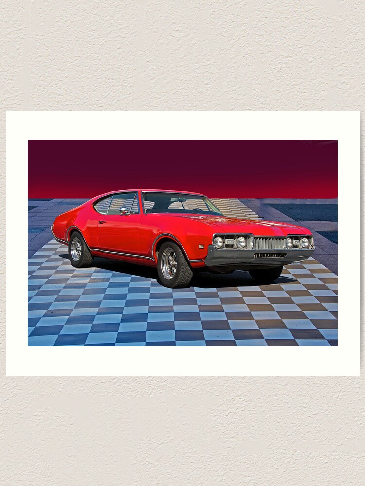 1968 oldsmobile cutlass art print by davekoontz redbubble 1968 oldsmobile cutlass art print by davekoontz redbubble